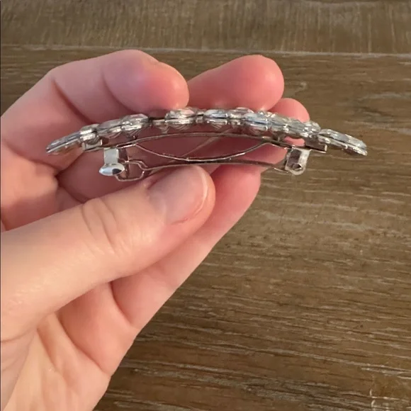 Crystal Hair Barrette Clip - Picture 2 of 4